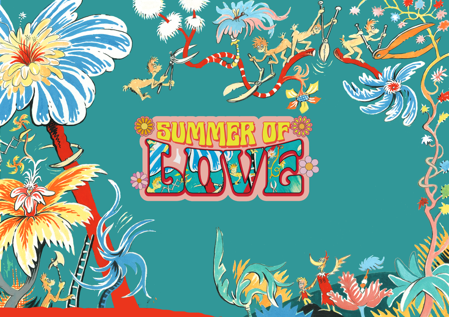 The Art of Dr. Seuss - Summer of Love Collection — The Art of Dr